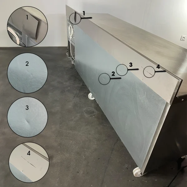 Desserte réfrigérée positive MRG250A – Image 6